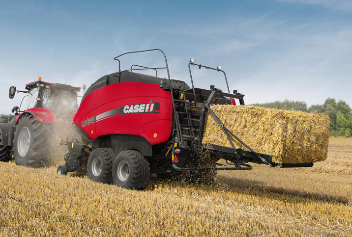 CASE IH stačiakampių ryšulių presai